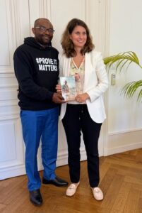 Septembre 2025 Genève : avec Madame le Maire Christina Kitsos